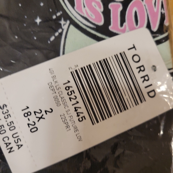 EVERYDAY TEE - SIGNATURE JERSEY FUTURE IS LOVE BLACK Size 2 - Picture 6 of 9